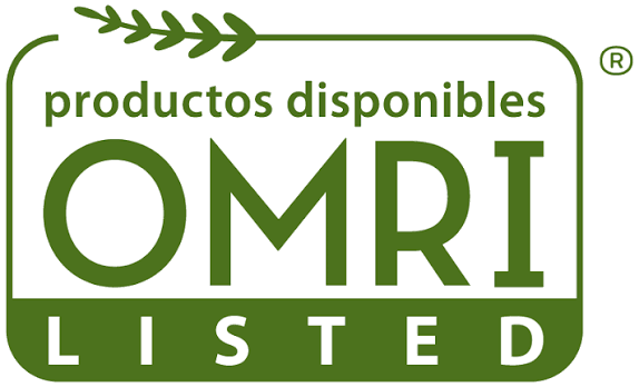 Distintivo de certificación OMRI Listed